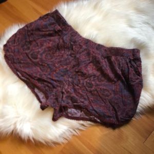 Paisley Shorts Mossimo